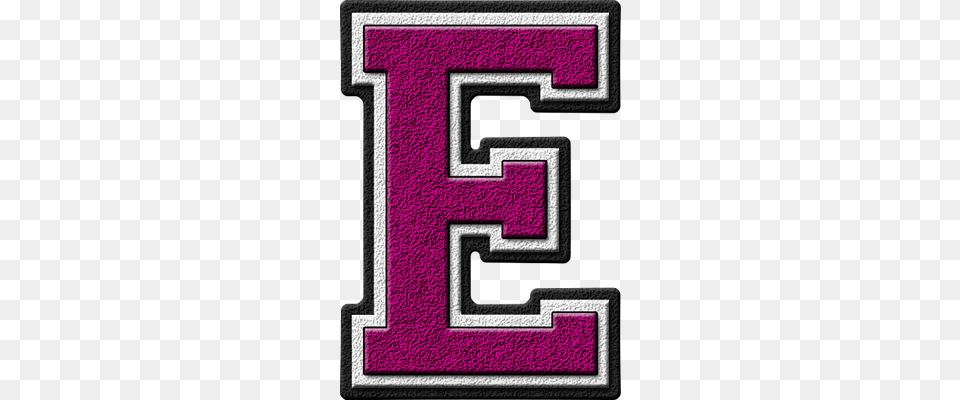 Letter E, Home Decor, Rug, Purple, Text Free Png