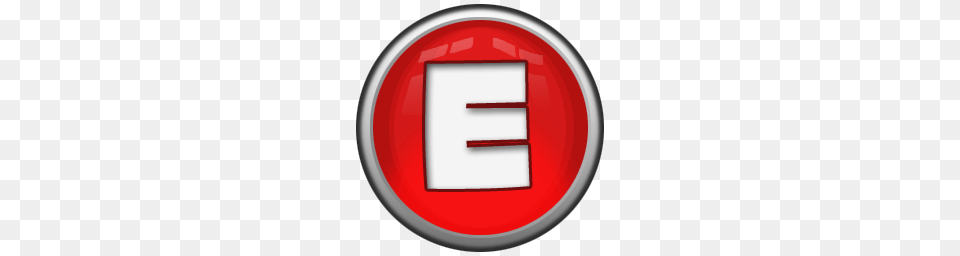 Letter E, Sign, Symbol, Road Sign Free Png Download