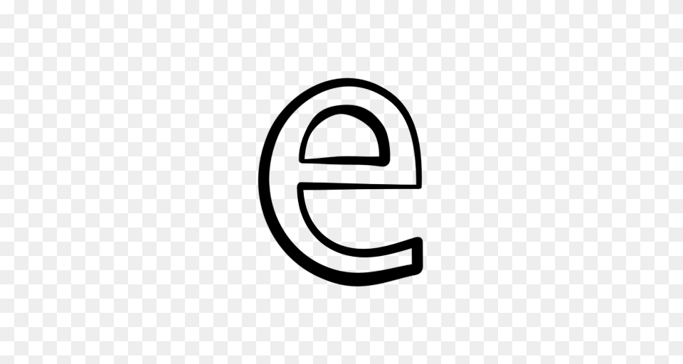 Letter E, Stencil, Mailbox, Electronics, Hardware Png