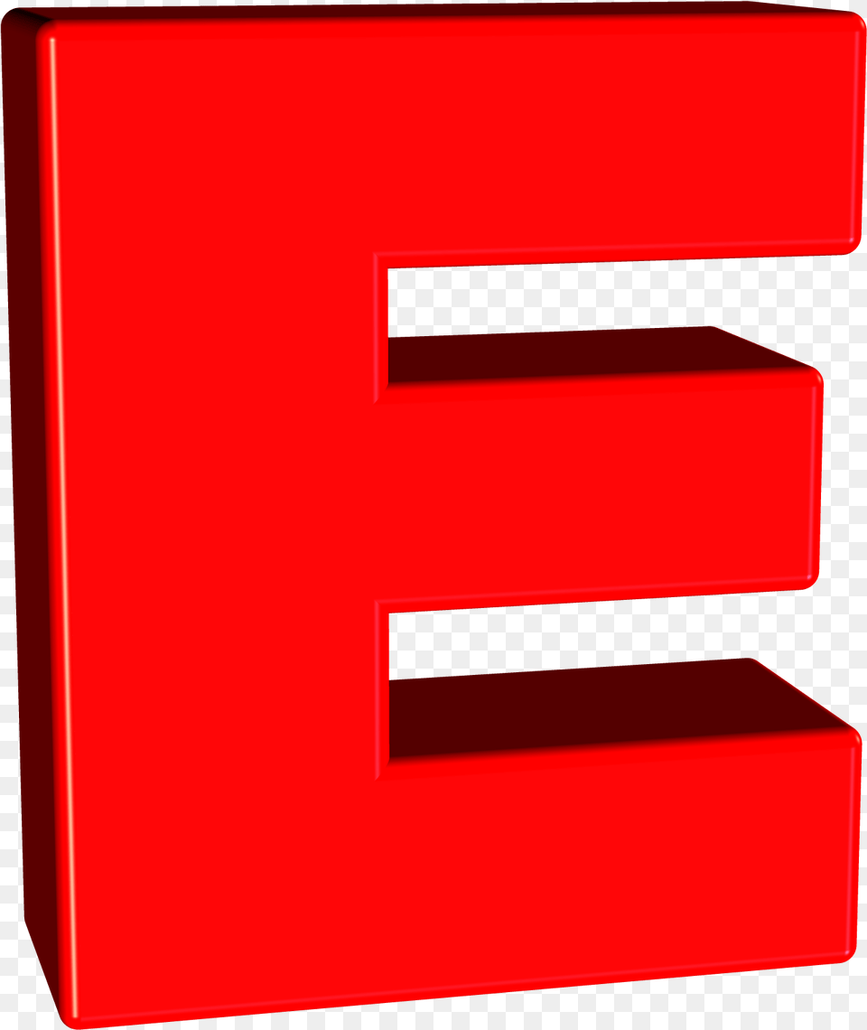 Letter E Colorfulness, Mailbox, Furniture, Home Decor Free Png