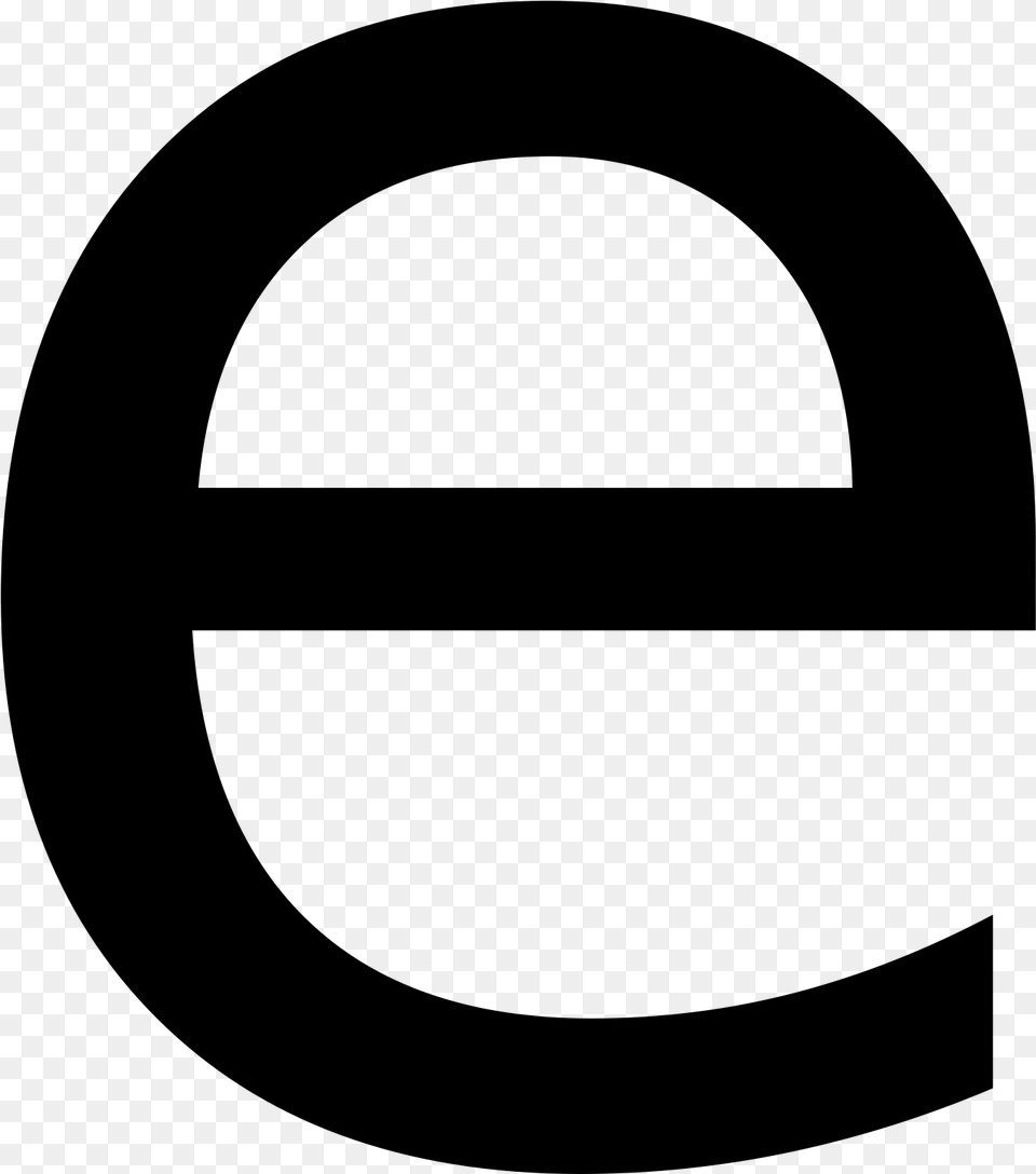 Letter E Letter E, Gray Free Transparent Png