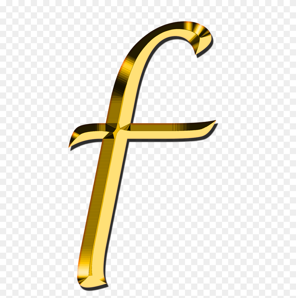 Letter F, Cross, Symbol, Text Free Png Download