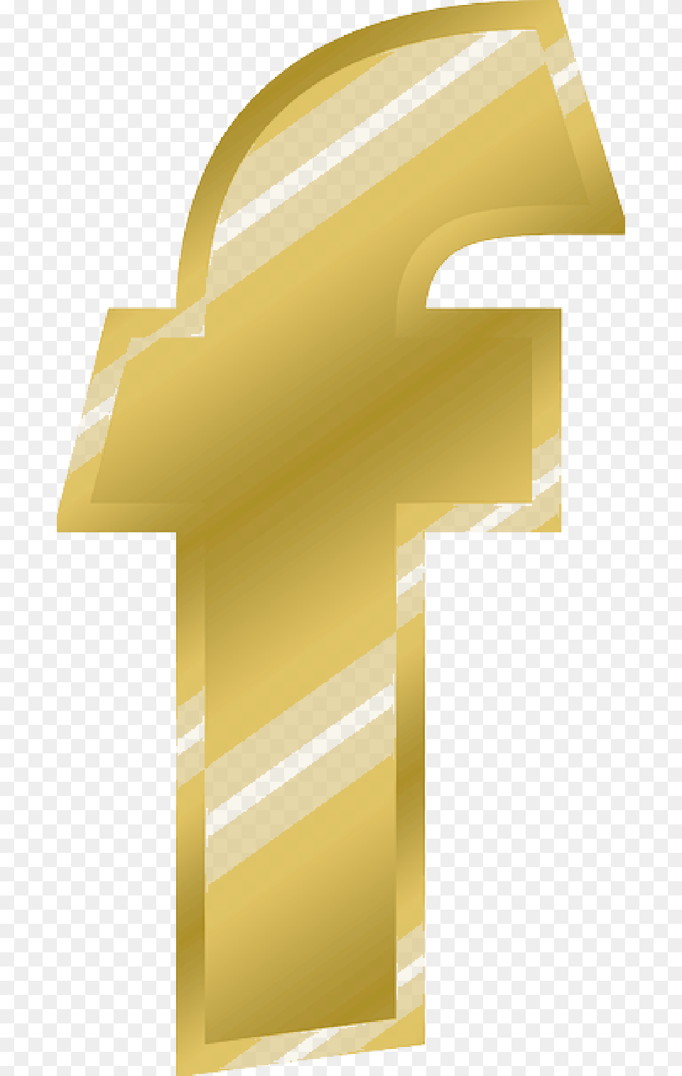 Letter F Lowercase Alphabet Abc Gold Gradient Letter F Gold, Cross, Symbol, Text, Number Png Image