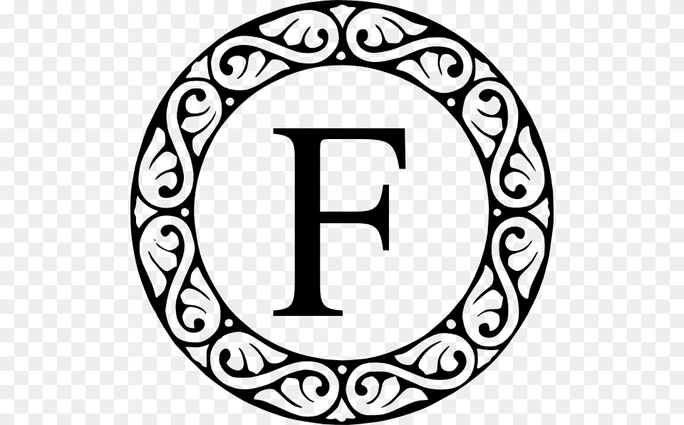 Letter F Monogram Clip Art, Symbol, Number, Text, Stencil Free Transparent Png