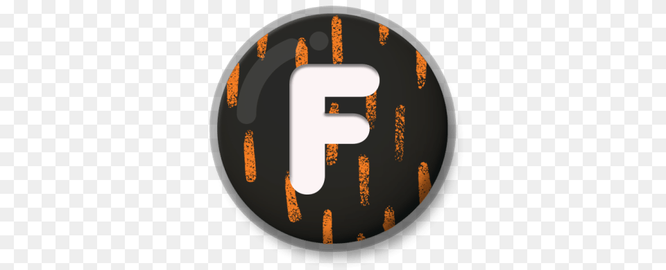 Letter F Roundlet, Photography, Badge, Logo, Symbol Free Png