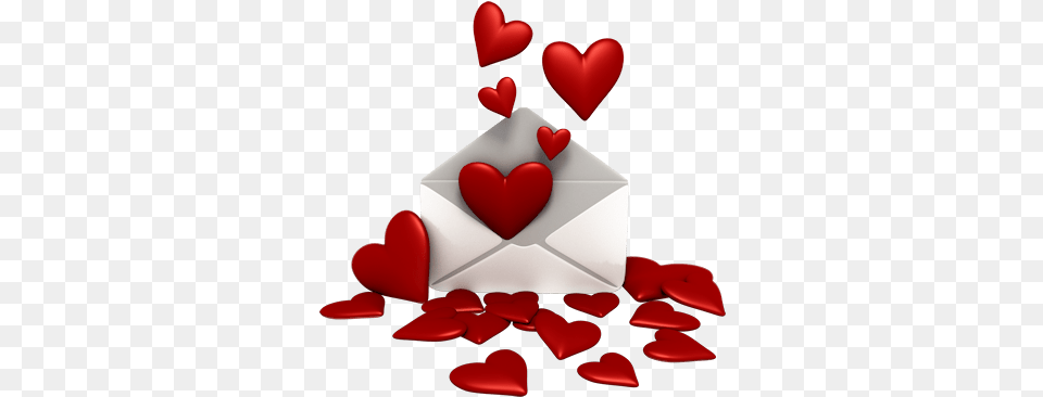 Letter Full Of Hearts Transparent Stickpng Sending All My Love Gif Free Png
