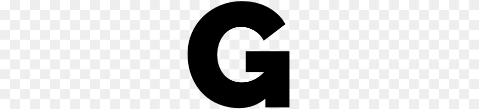 Letter G, Gray Free Transparent Png