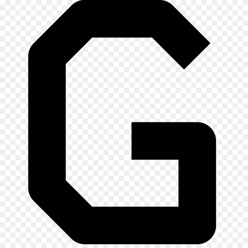 Letter G, Gray Free Png Download
