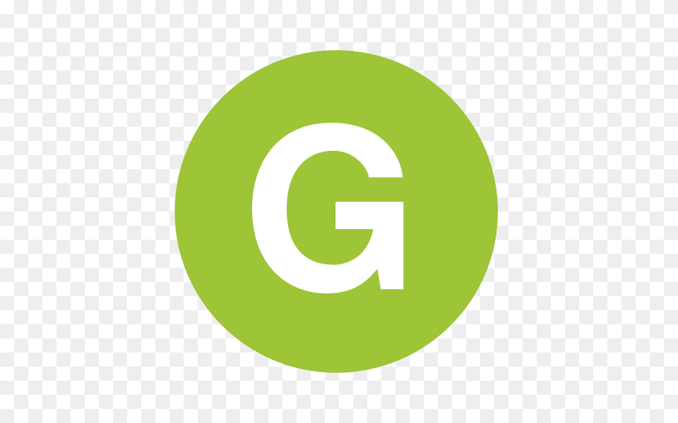 Letter G, Green, Text, Symbol, Disk Png