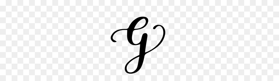 Letter G Calligraphy, Handwriting, Text Free Png Download