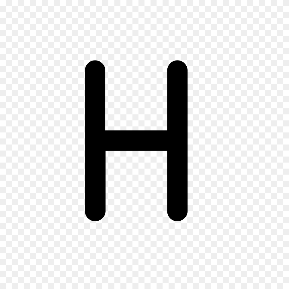 Letter H, Blackboard, Electronics, Screen, Lighting Free Png Download