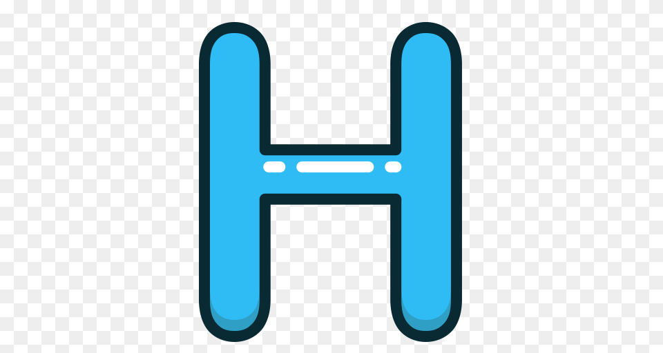 Letter H, Smoke Pipe, Text Free Png