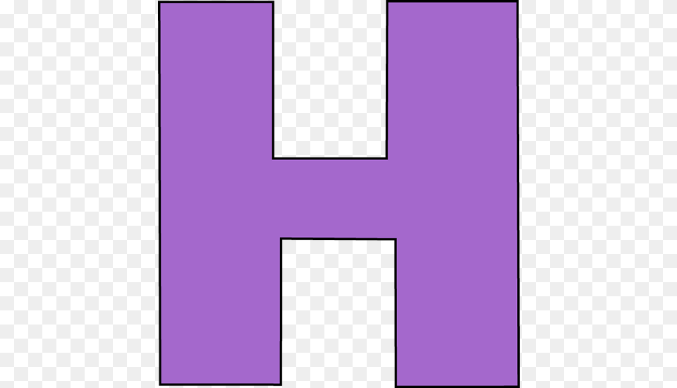 Letter H, Cross, Purple, Symbol, Text Free Png