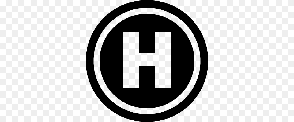 Letter H, Gray Png Image