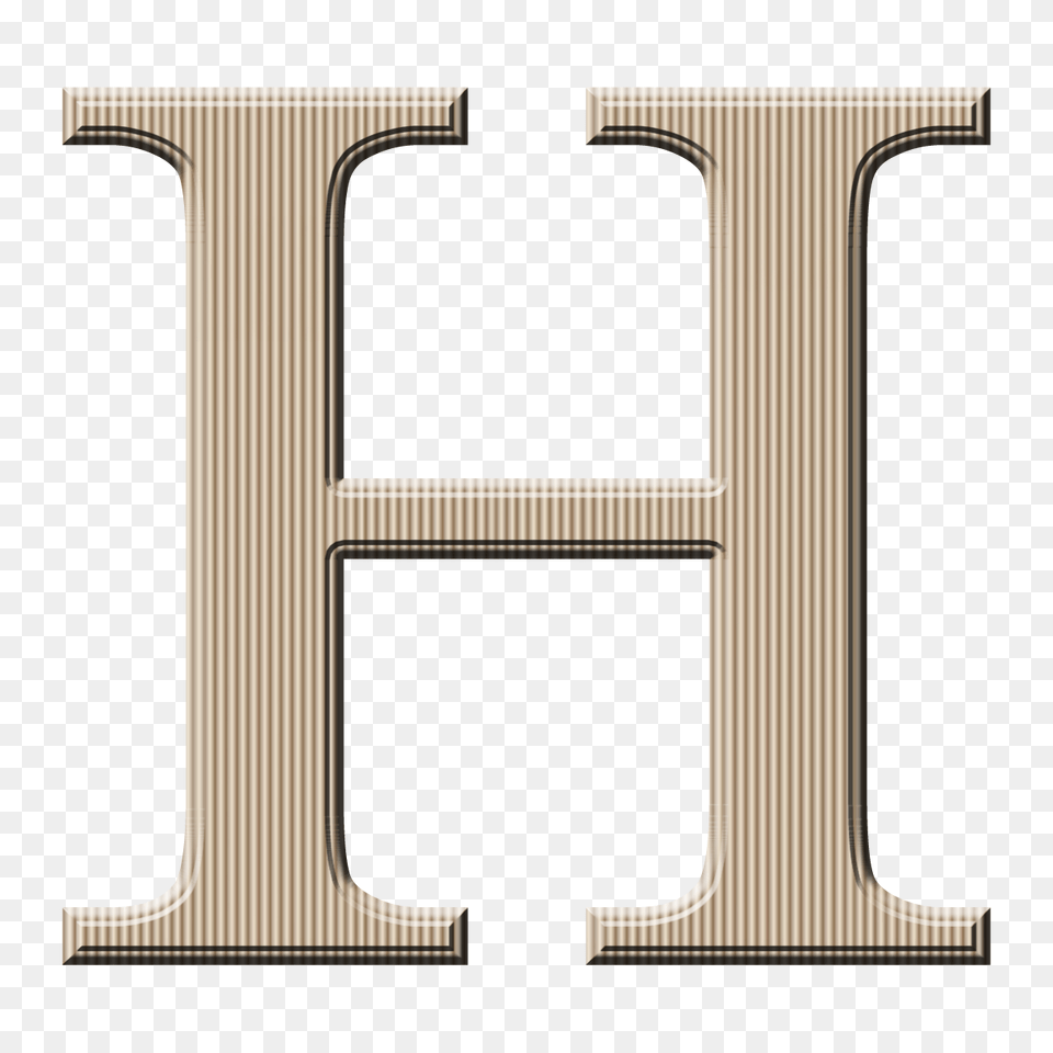 Letter H, Wood, Home Decor, Plywood, Mailbox Free Png Download