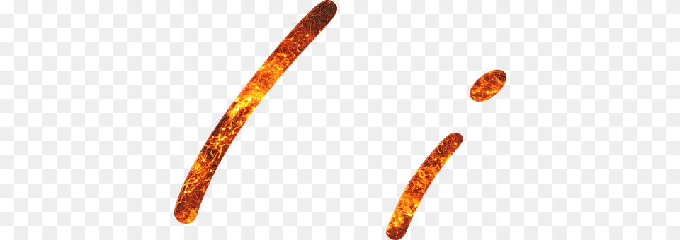 Letter I Fire Embers Lava Font Fire, Blade, Dagger, Knife, Weapon Free Transparent Png