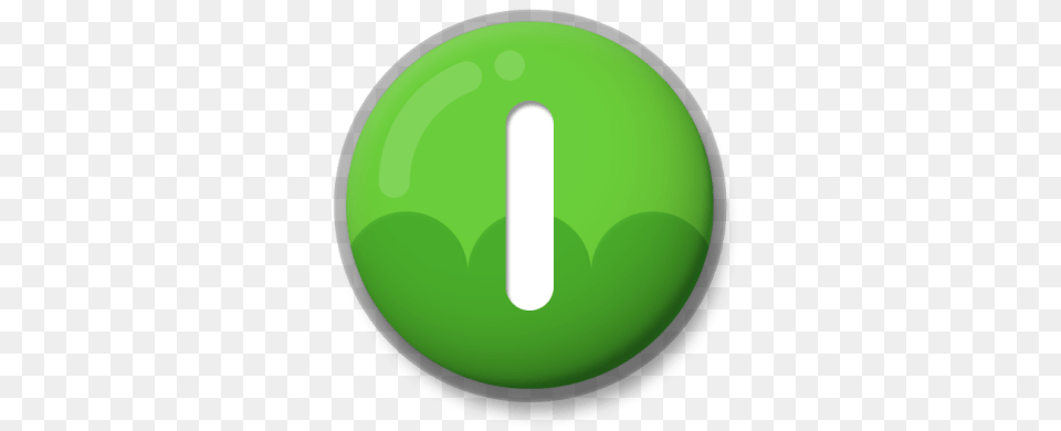 Letter I Roundlet, Green, Sphere, Disk, Text Free Transparent Png