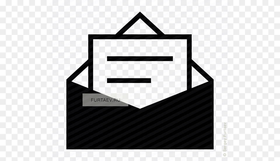 Letter In Envelope Vector Icon Svg Freeuse Opened Email Icon, Bag Free Png