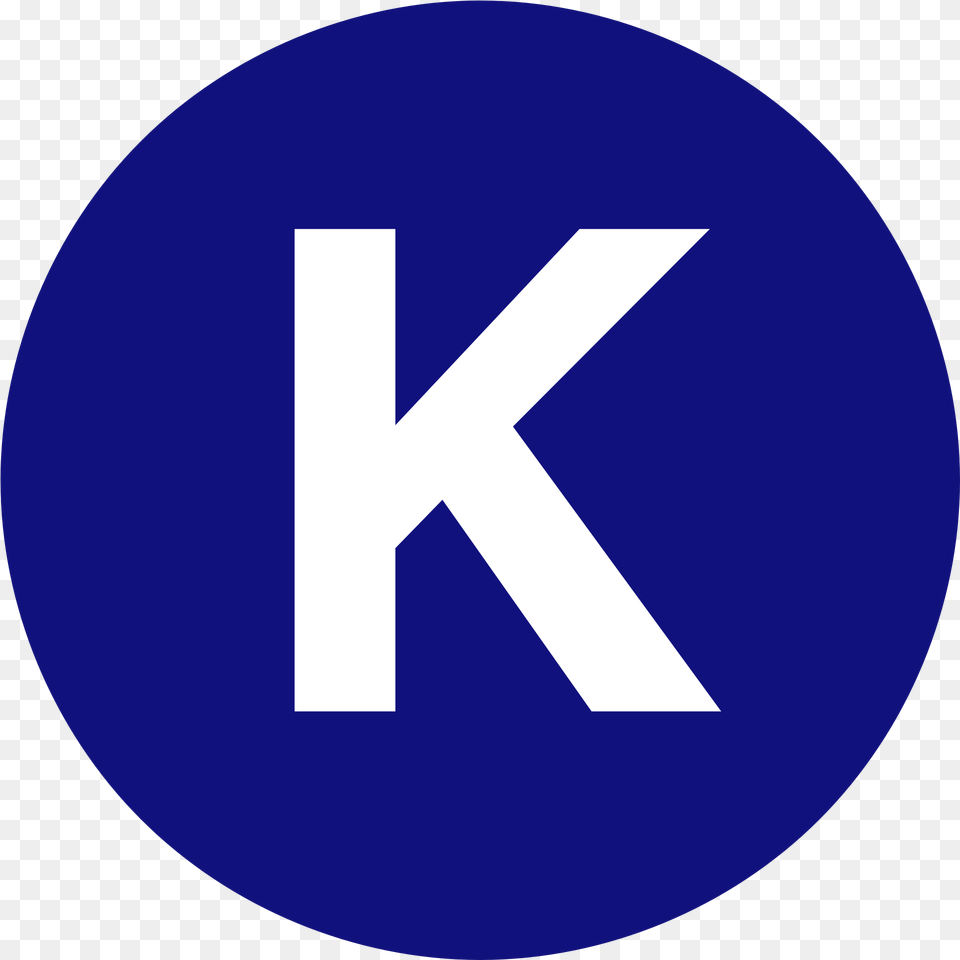 Letter In The Blue Circle Image Leto Vs Phoenix Memes K On Logo, Sign, Symbol, Disk, Road Sign Free Png Download