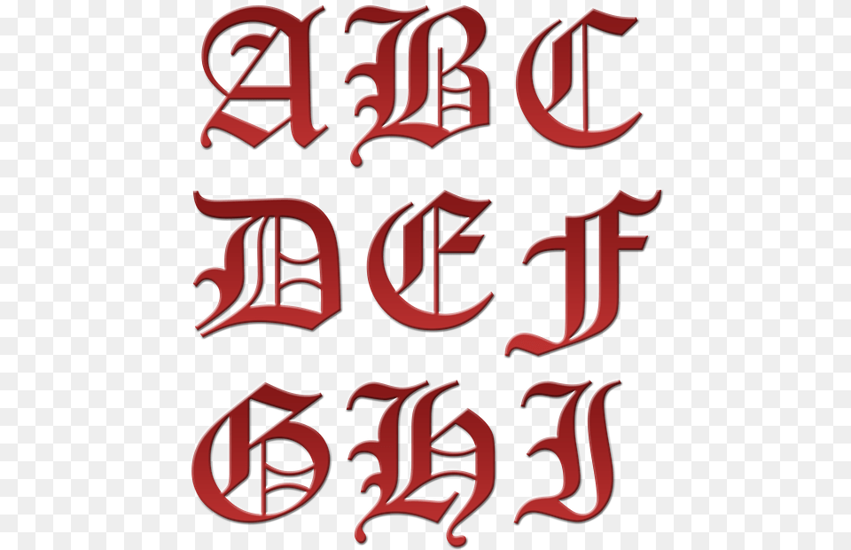 Letter Initial Red Seal Symbol Goth Boi Clique, Text, Dynamite, Weapon, Alphabet Free Png