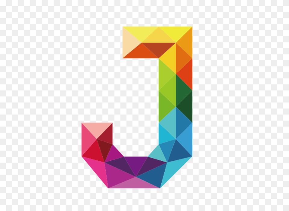 Letter J, Art, Graphics, Modern Art, Paper Free Png Download