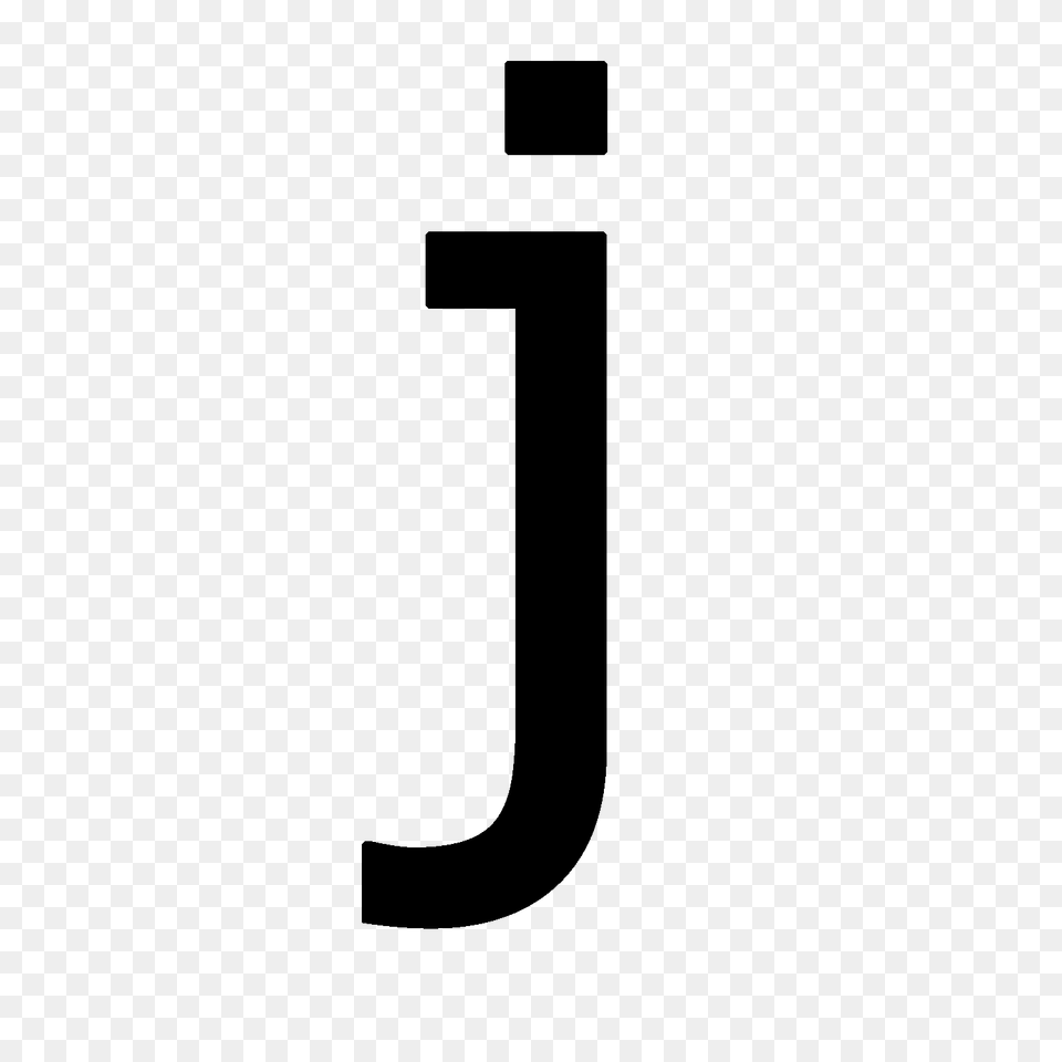 Letter J, Gray Png