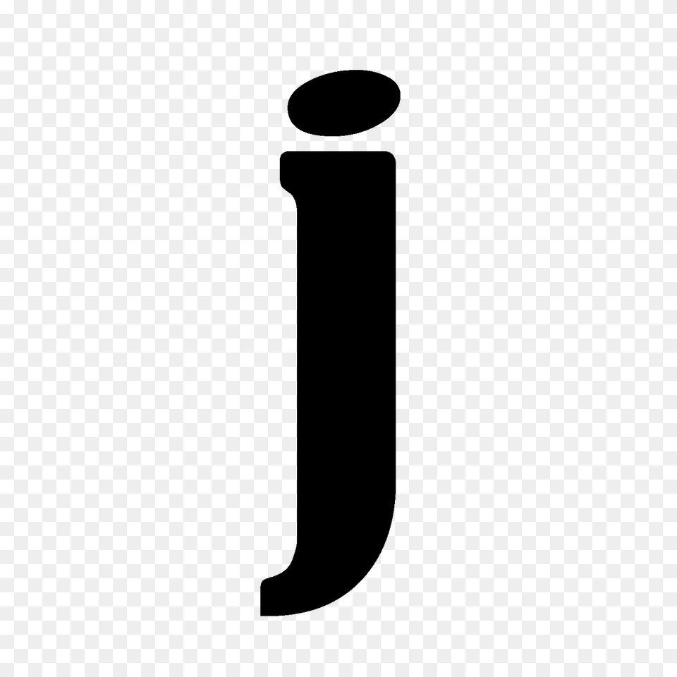 Letter J, Gray Png