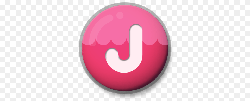 Letter J Roundlet, Symbol, Disk, Badge, Logo Png Image