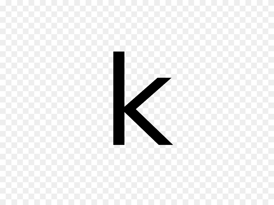 Letter K, Symbol, Sign, Text Png Image