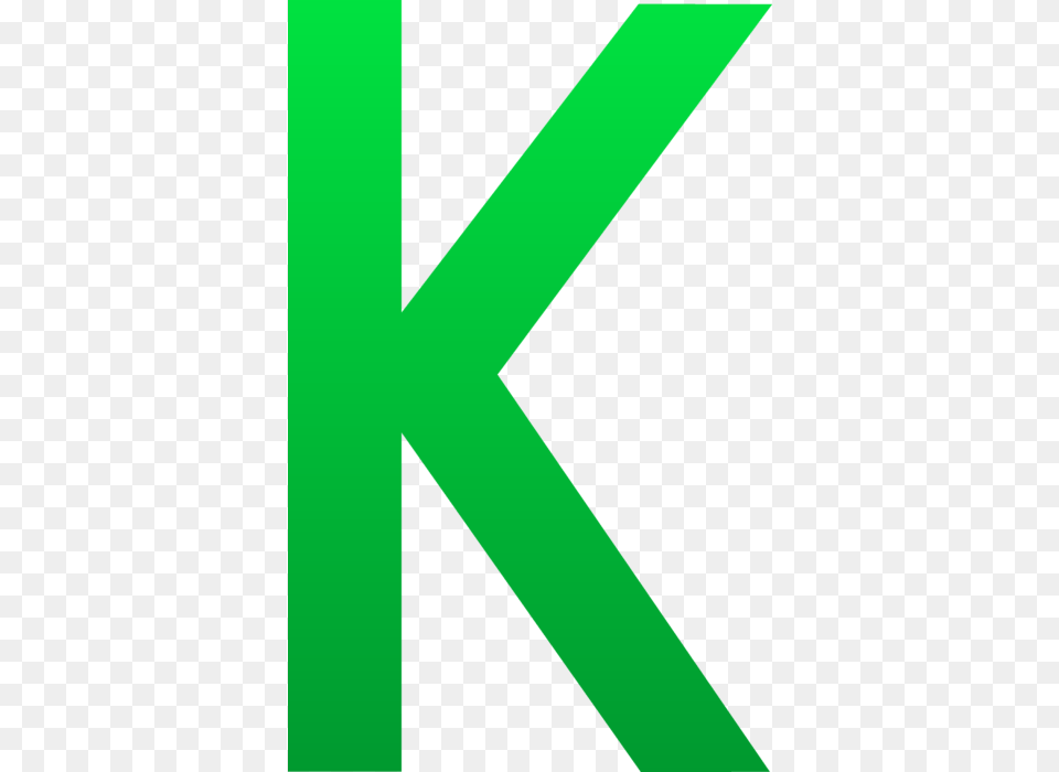 Letter K Clip Art, Green, Symbol Free Png