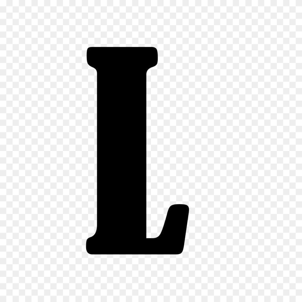 Letter L, Blackboard Png