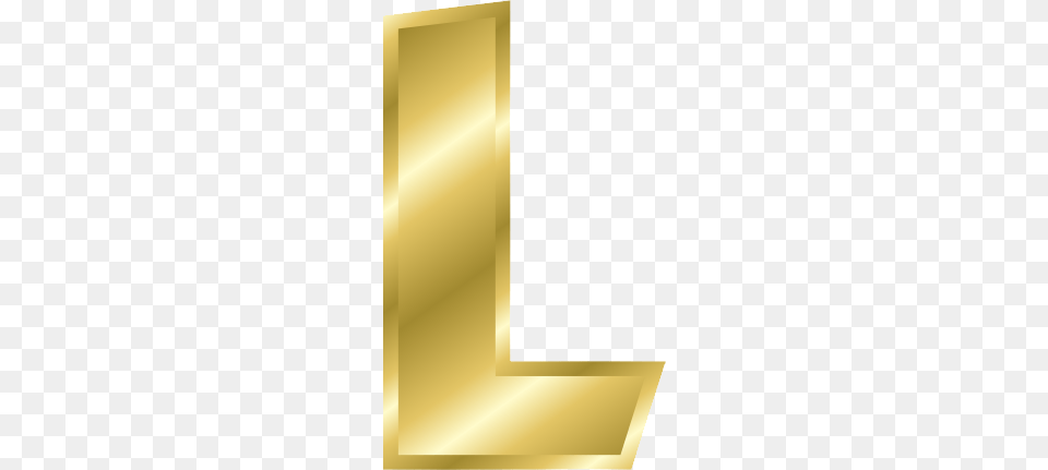 Letter L, Gold, Treasure Free Transparent Png