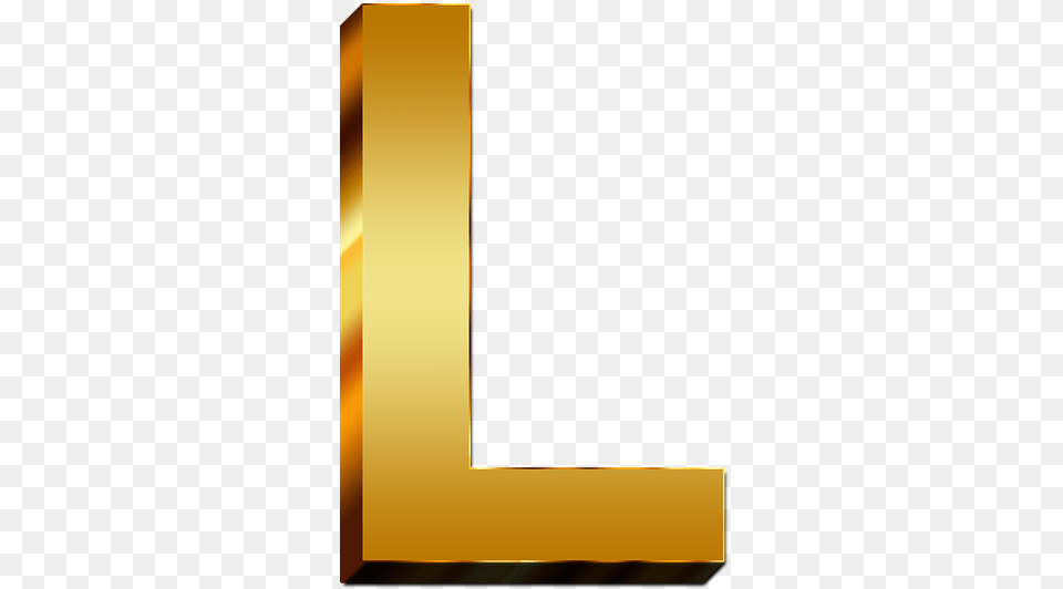 Letter L Golden Letter L, Lighting, Text Free Png