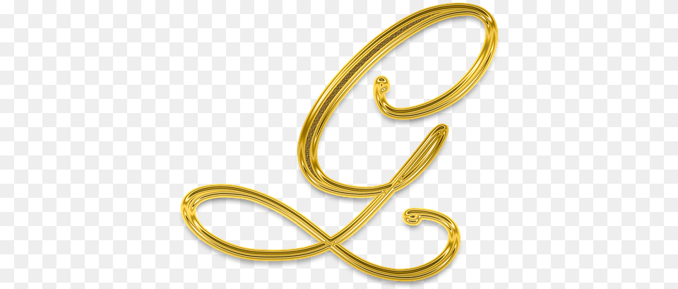 Letter Litera Font Golden Gold Capital Letter Letters Gold, Smoke Pipe Png Image