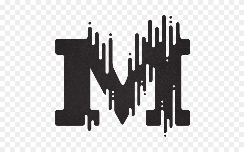 Letter M, Stencil, Text Free Png Download