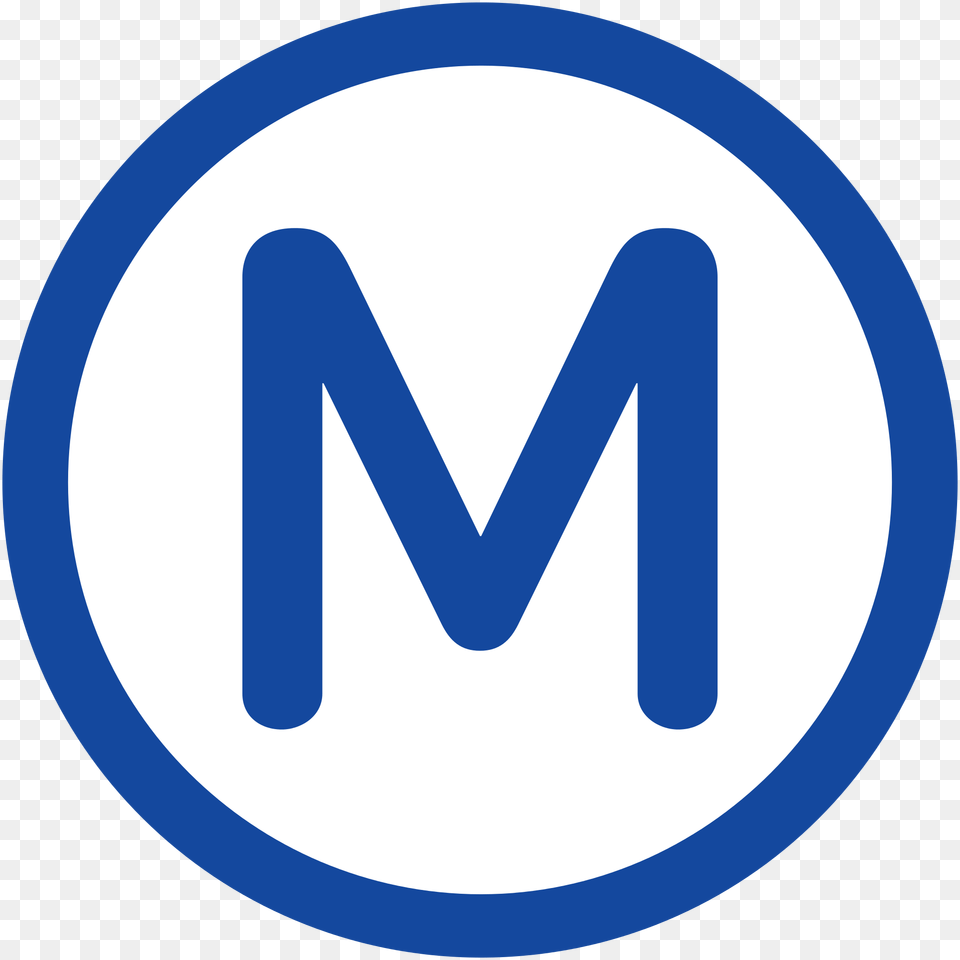 Letter M, Sign, Symbol, Logo, Disk Png Image