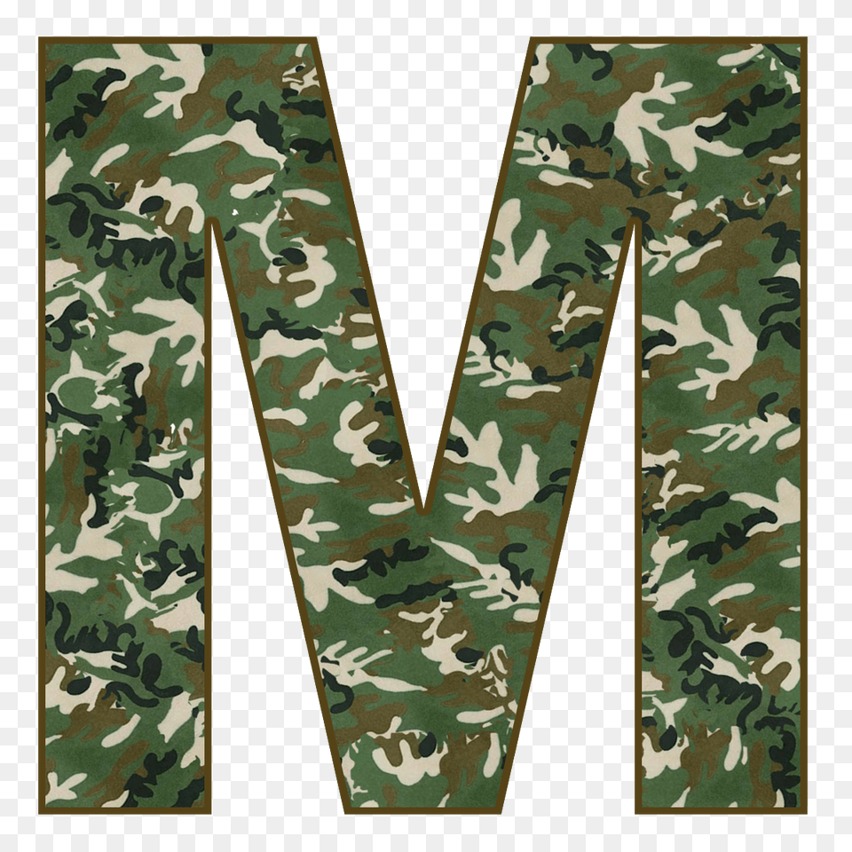 Letter M, Military, Military Uniform, Camouflage, Accessories Free Png