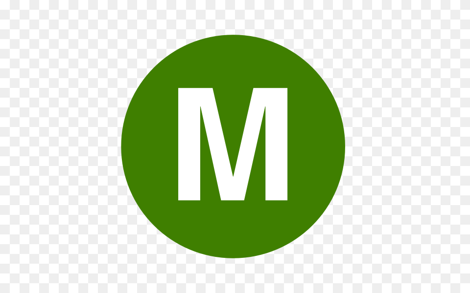 Letter M, Green, Logo Free Png