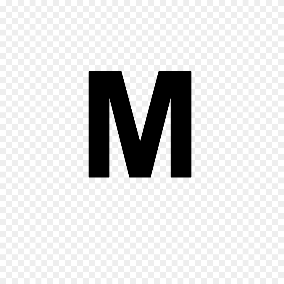 Letter M, Blackboard, Electronics, Screen Png Image