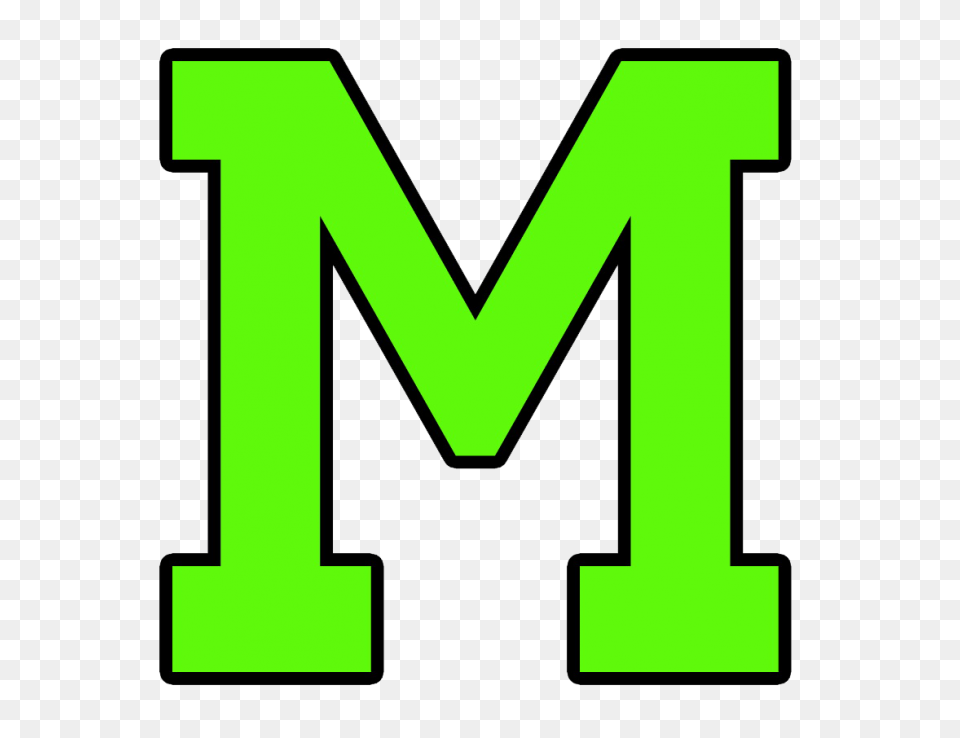 Letter M, Green, Symbol, Logo, Text Free Transparent Png