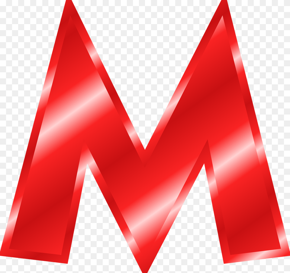 Letter M Big Red Letter M, Logo Free Png Download
