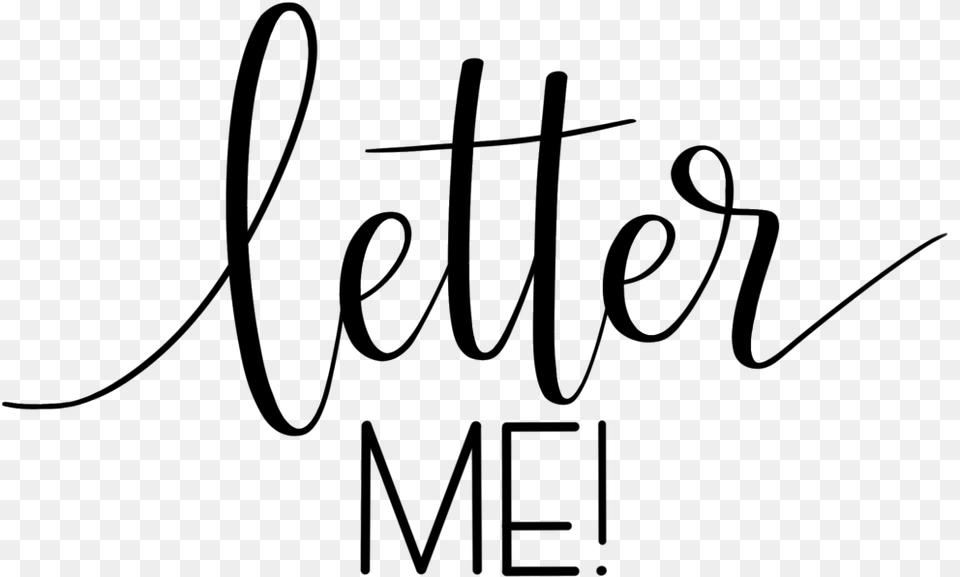 Letter Me Calligraphy, Handwriting, Text Png