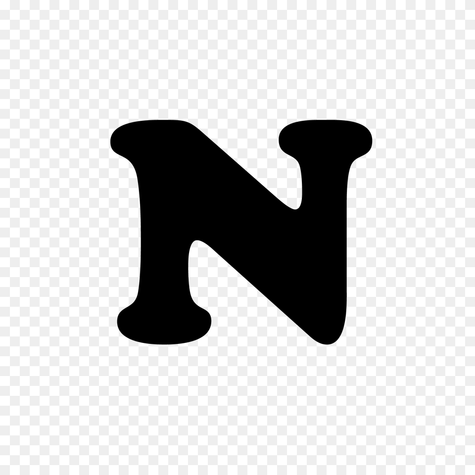 Letter N, Blackboard, Electronics, Screen Free Png