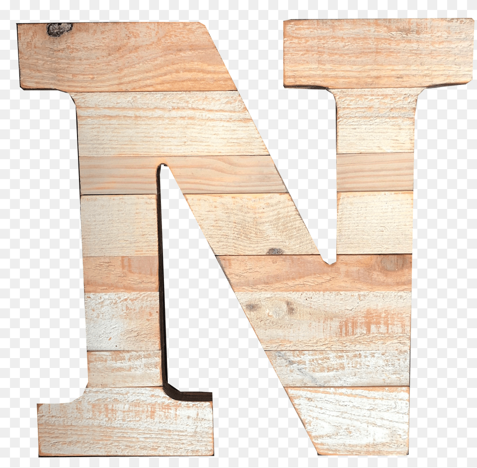 Letter N, Plywood, Wood, Number, Symbol Free Png Download