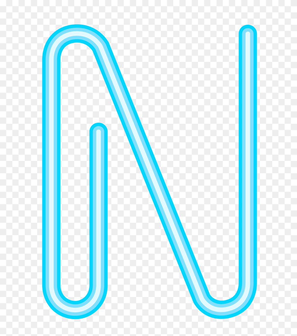Letter N, Light, Neon, Smoke Pipe Free Png