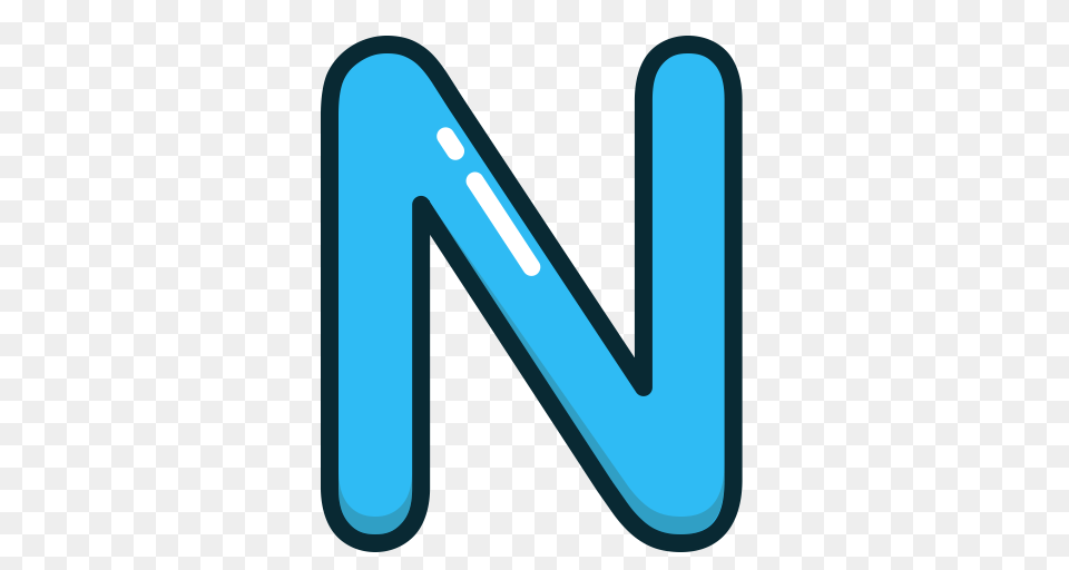 Letter N, Smoke Pipe, Text, Symbol, Sign Free Png