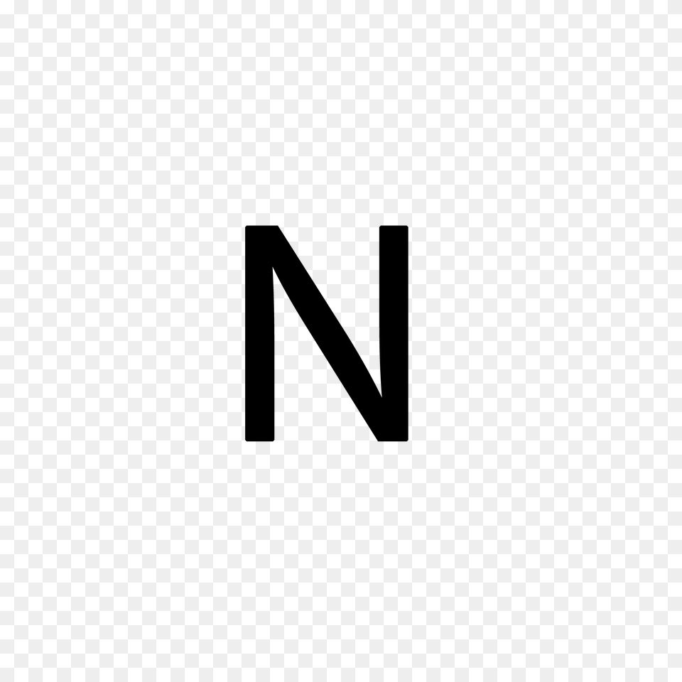 Letter N, Electronics, Screen, Computer Hardware, Hardware Free Png Download
