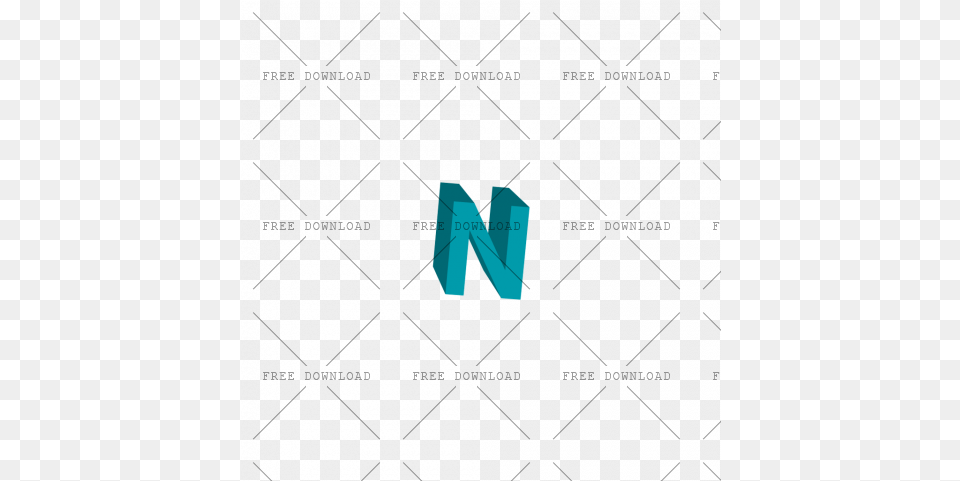 Letter N Aa Image With Musical Composition, Logo Free Png