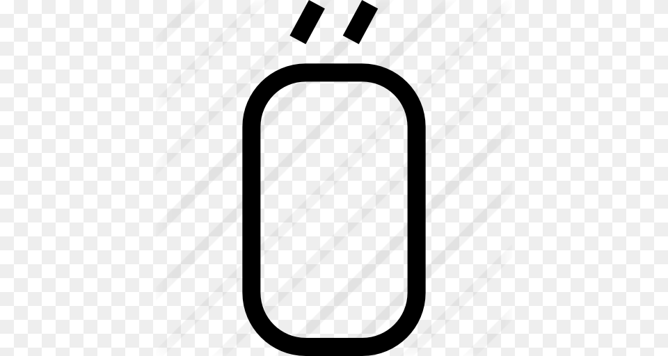Letter O, Gray Free Transparent Png