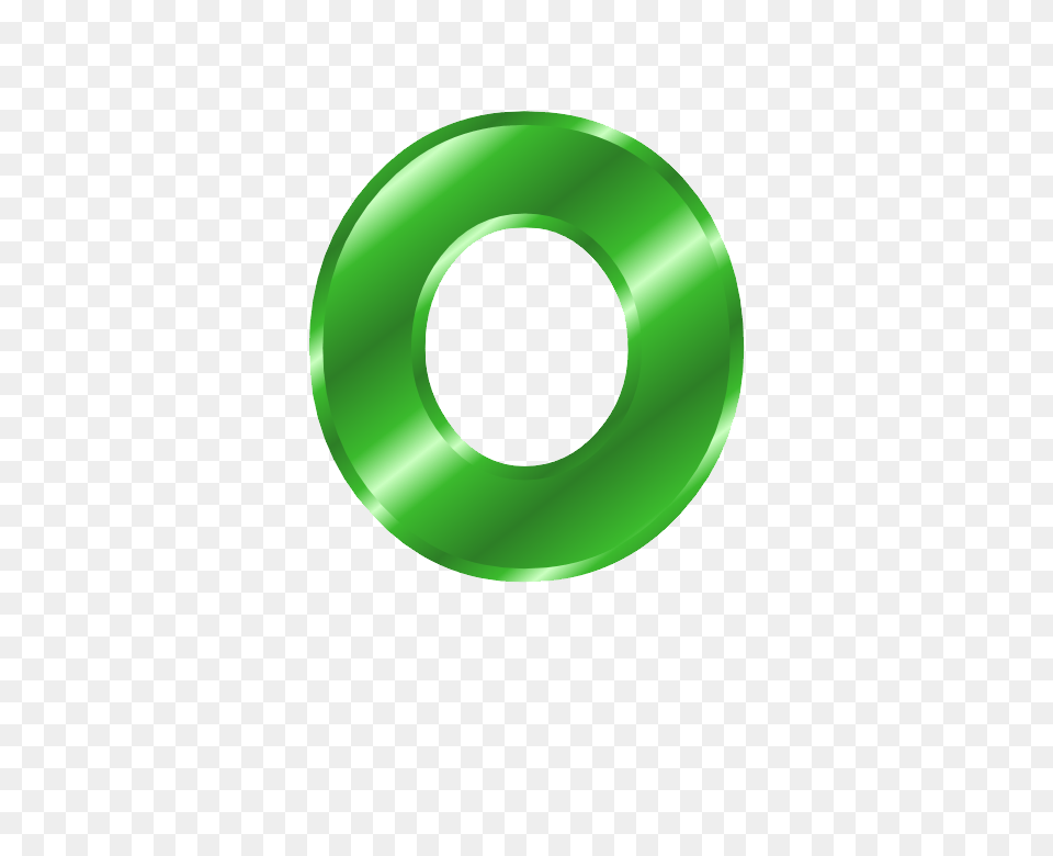 Letter O, Green, Accessories, Gemstone, Jade Png Image